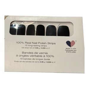 Color Street | Makeup | Color Street Midnight In Manhattan Black Solid ...